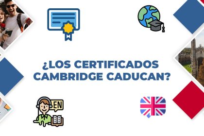 Candidato mostrando su certificado oficial Cambridge English tras superar el examen con éxito